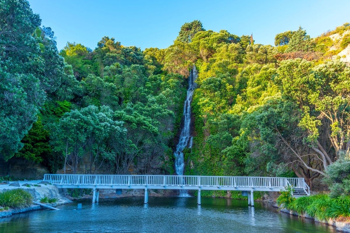 Centennial Garden and Waterfall, Napier