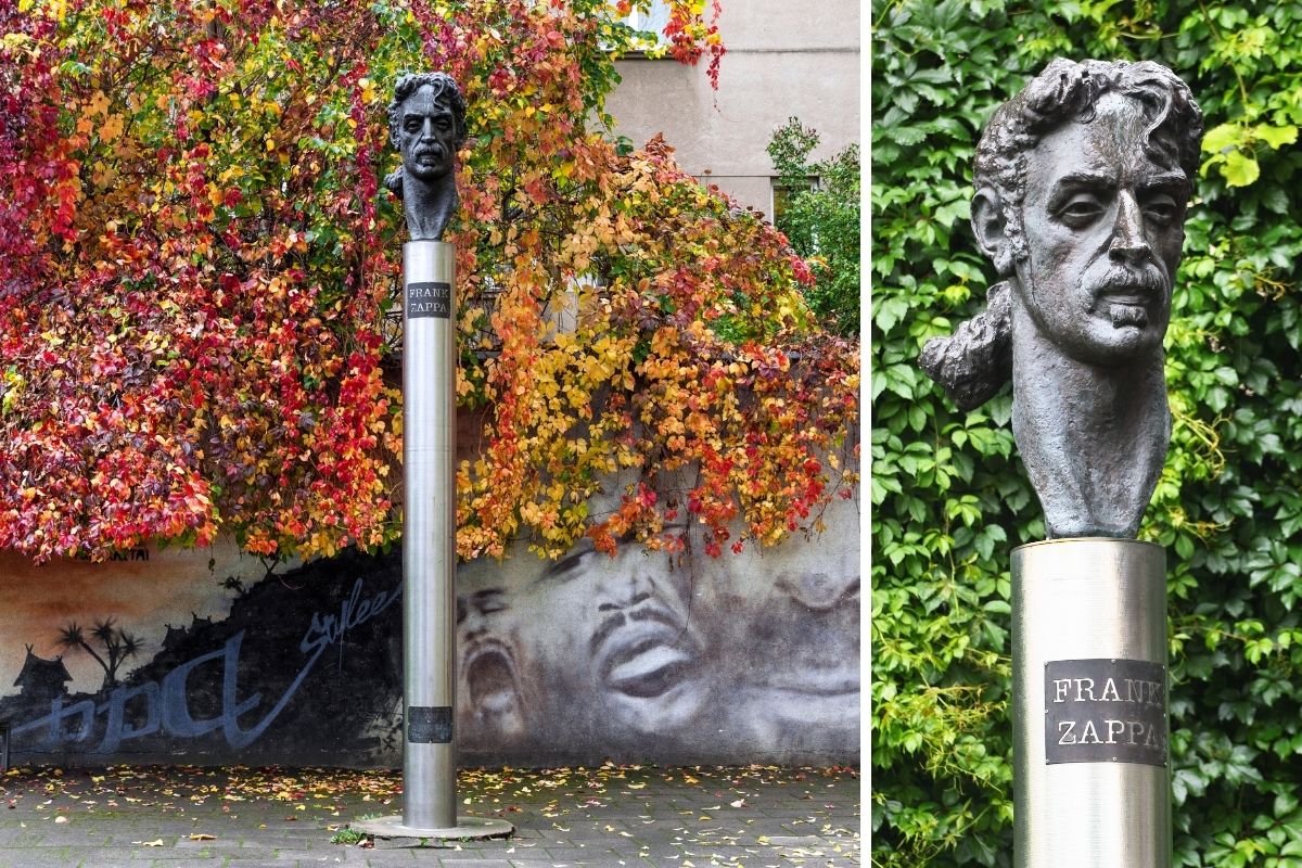 Monument to Frank Zappa, Vilnius