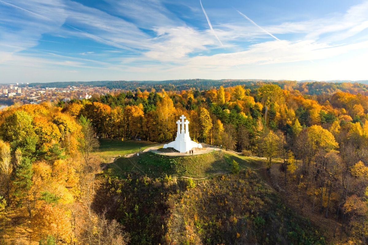 The Hill of Three Crosses, Vilnius