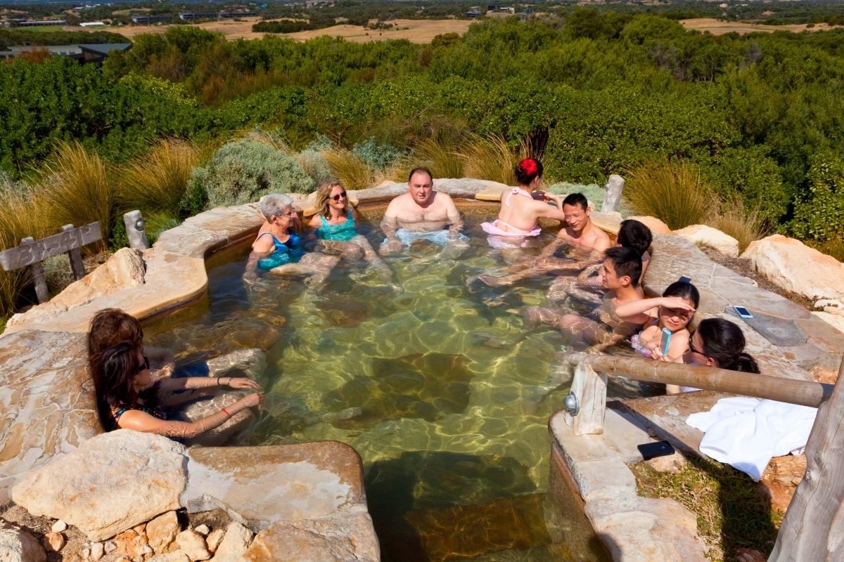 Peninsula Hot Springs in Melbourne