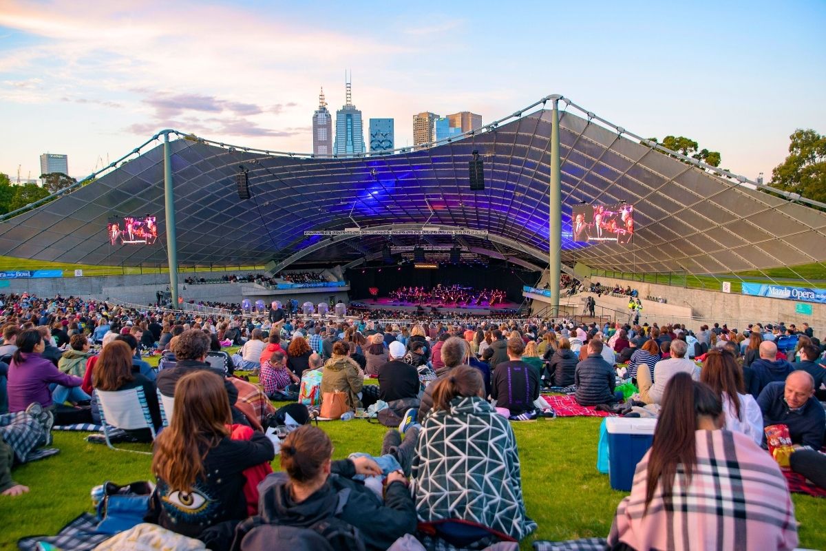 Sidney Myer Music Bowl in Melbourne