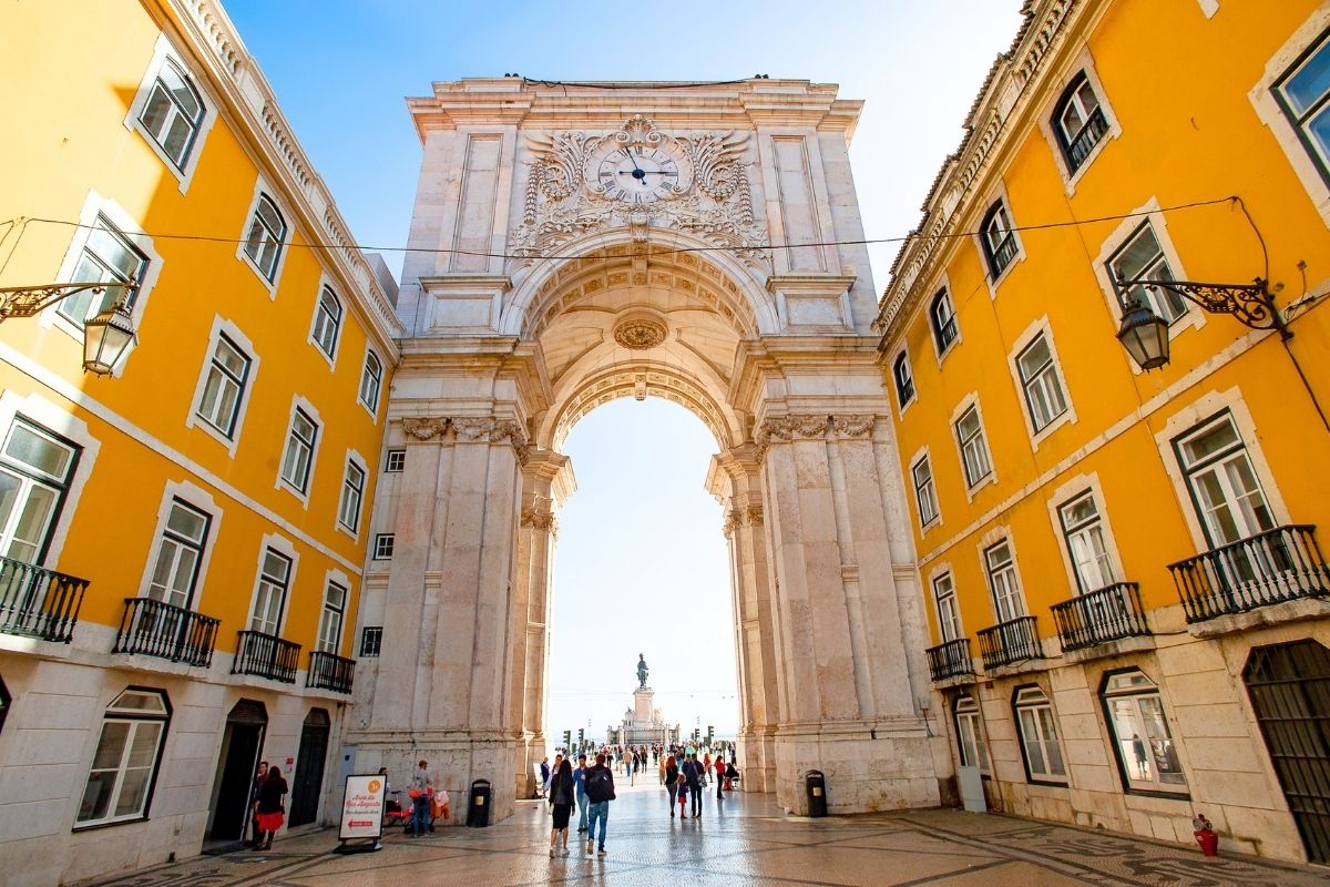 Rua Augusta Arch, Lisbon