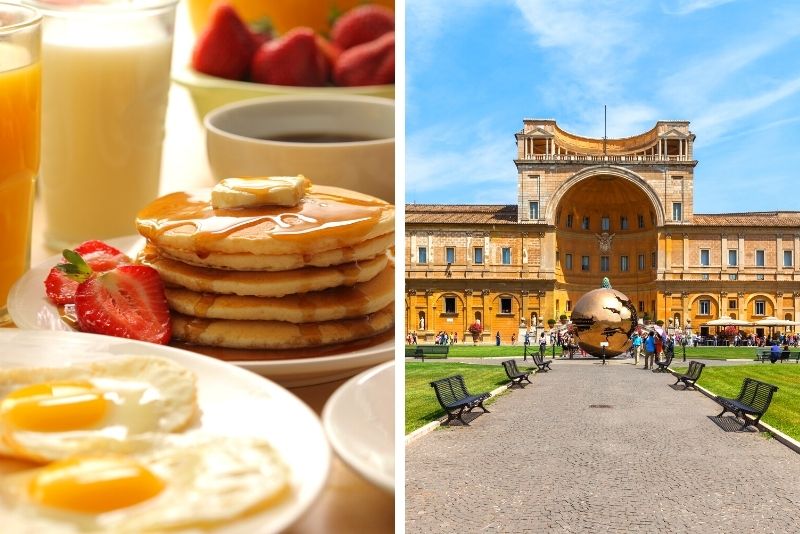 billets avec petit-dejeuner pour les Musées du Vatican