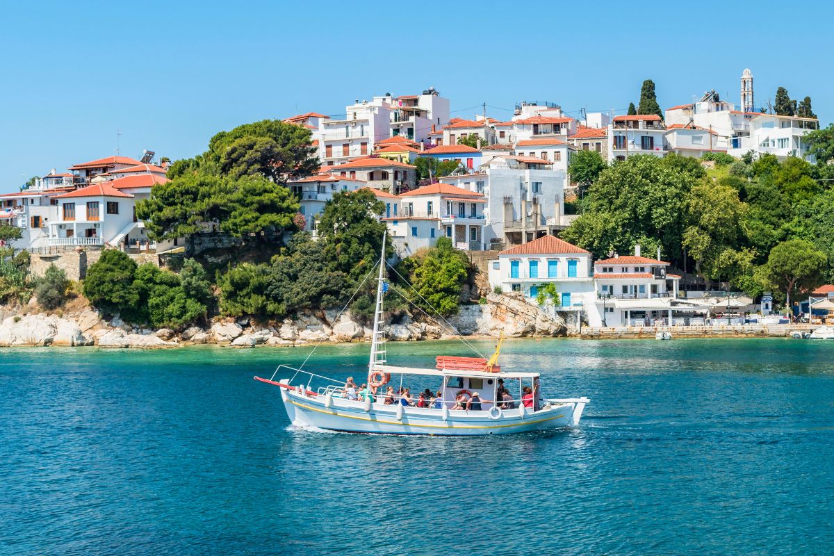 boat trips skiathos