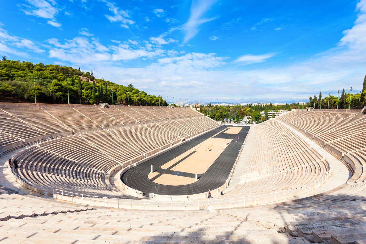 Panathenaic Stadium in Athens