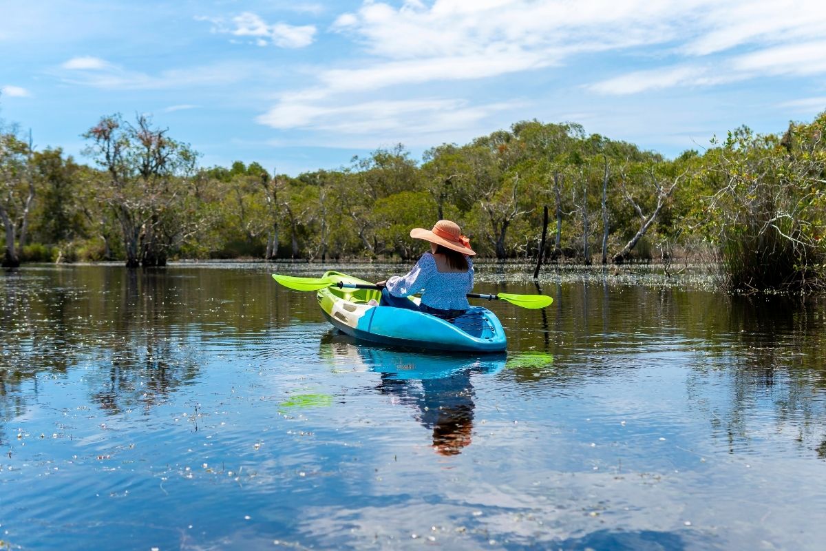 canoeing tour in Margaret River