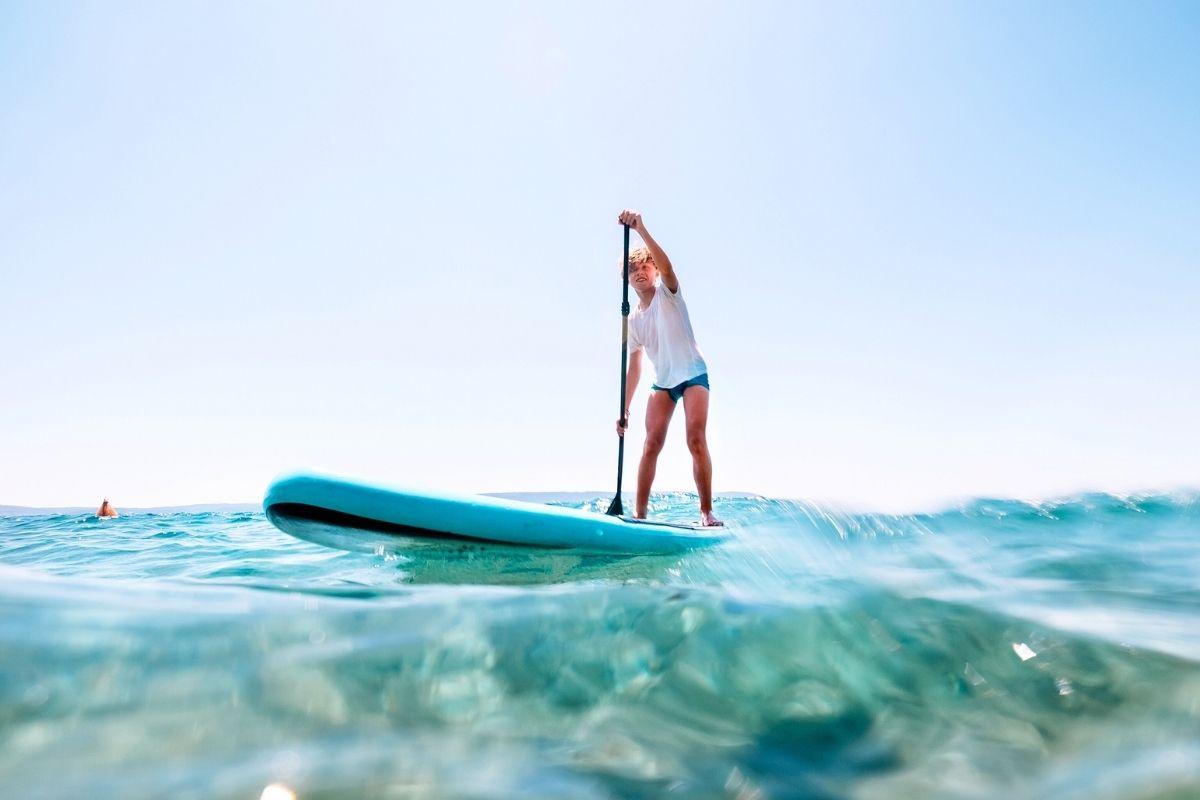 stand up paddle on the Sunshine Coast