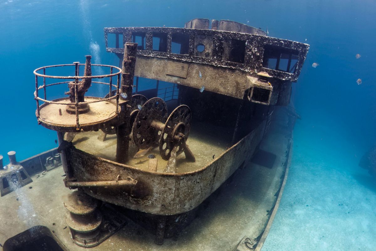 Kittiwake Shipwreck & Artificial Reef, Grand Cayman, Cayman Islands