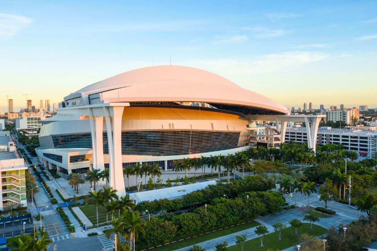 Miami's new Marlins Park is an architectural marvel with a huge