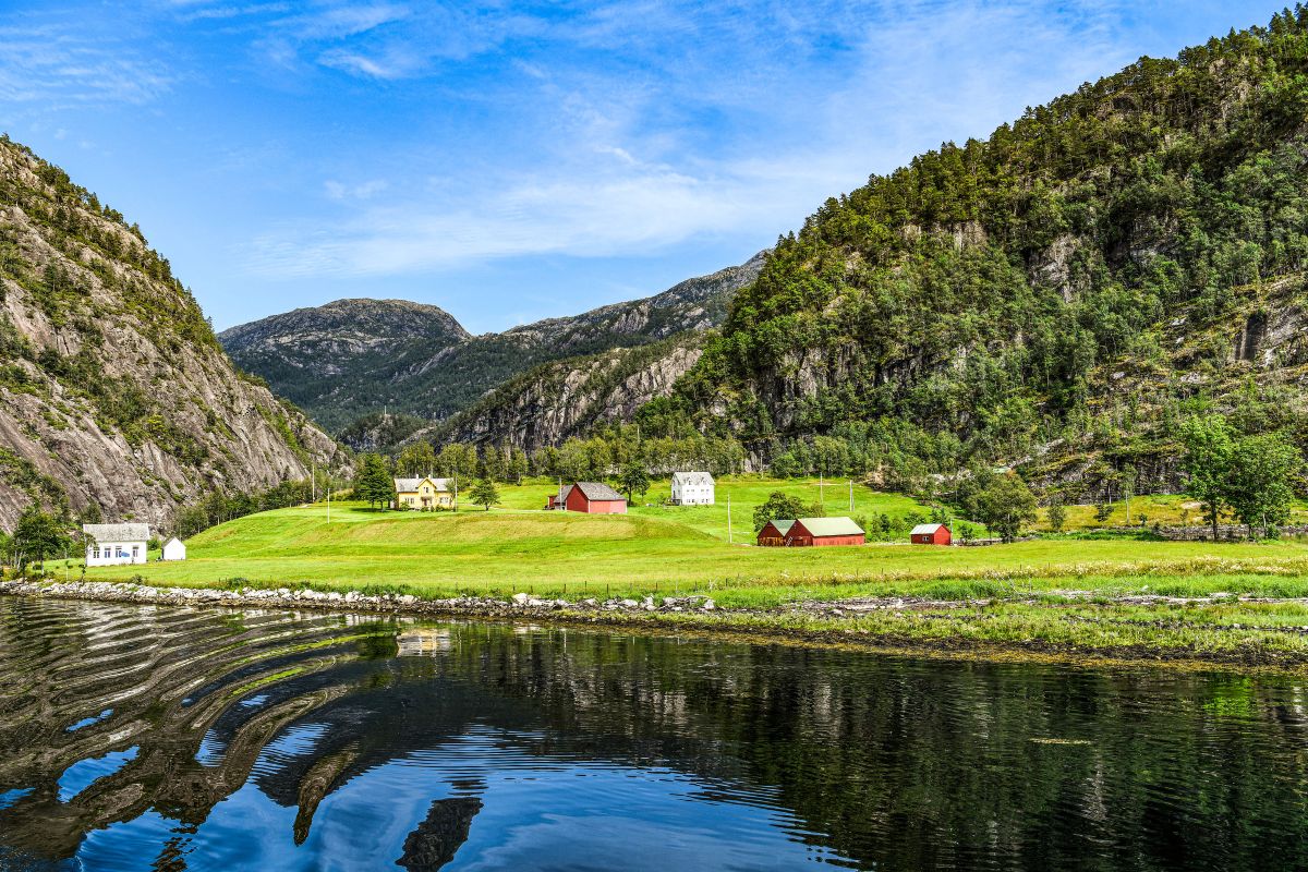 Mostraumen Fjord, Norway