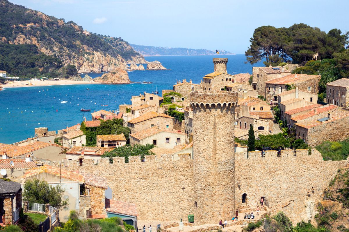 Murallas de Tossa de Mar, Costa Brava