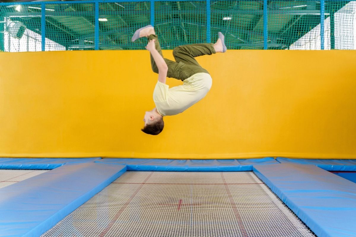 trampoline park in Jakarta