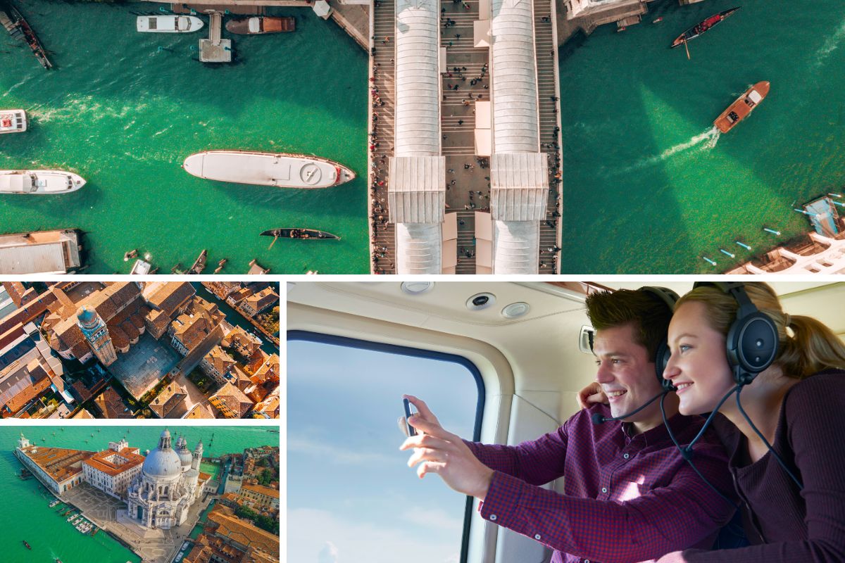 helicopter tour in Venice