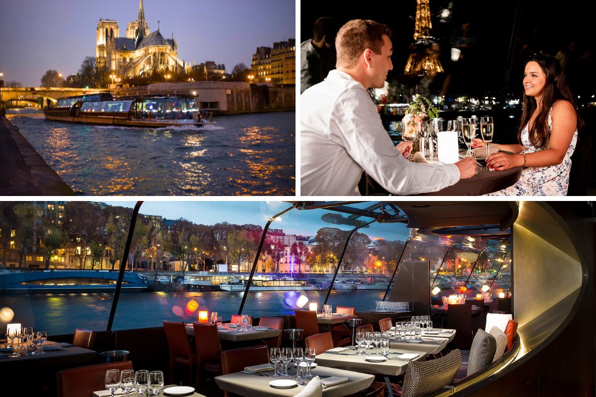 Bateaux Parisiens Seine River Dinner Cruise