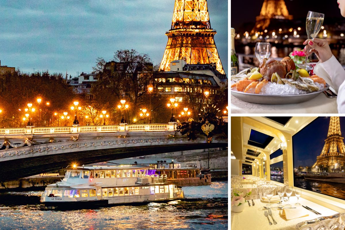 Eiffel Croisières Seine River Dinner Cruise