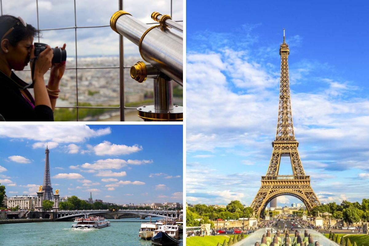 Eiffel Tower Summit, Walking Tour & Seine Champagne Cruise