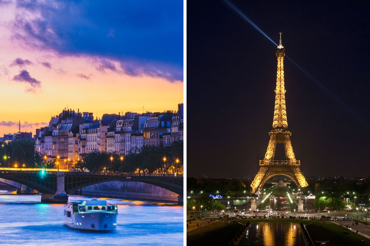 Eiffel Tower and dinner cruise combo