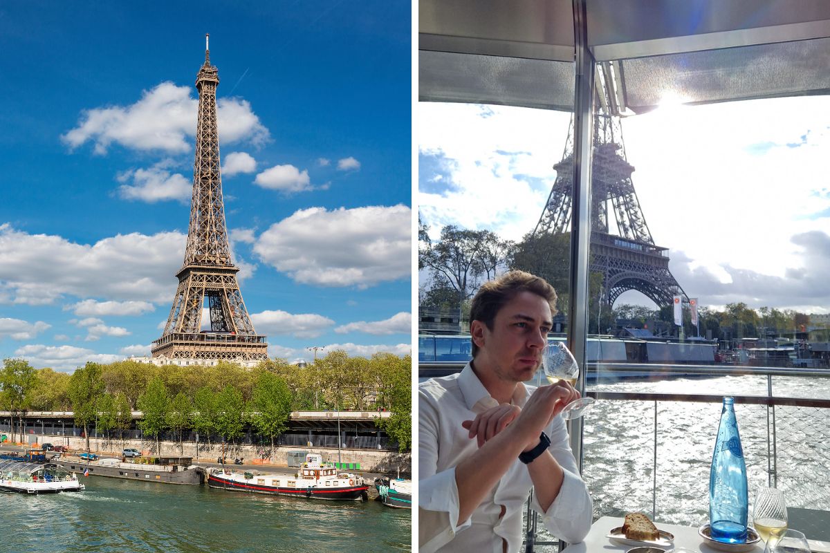 Eiffel Tower and lunch cruise combo