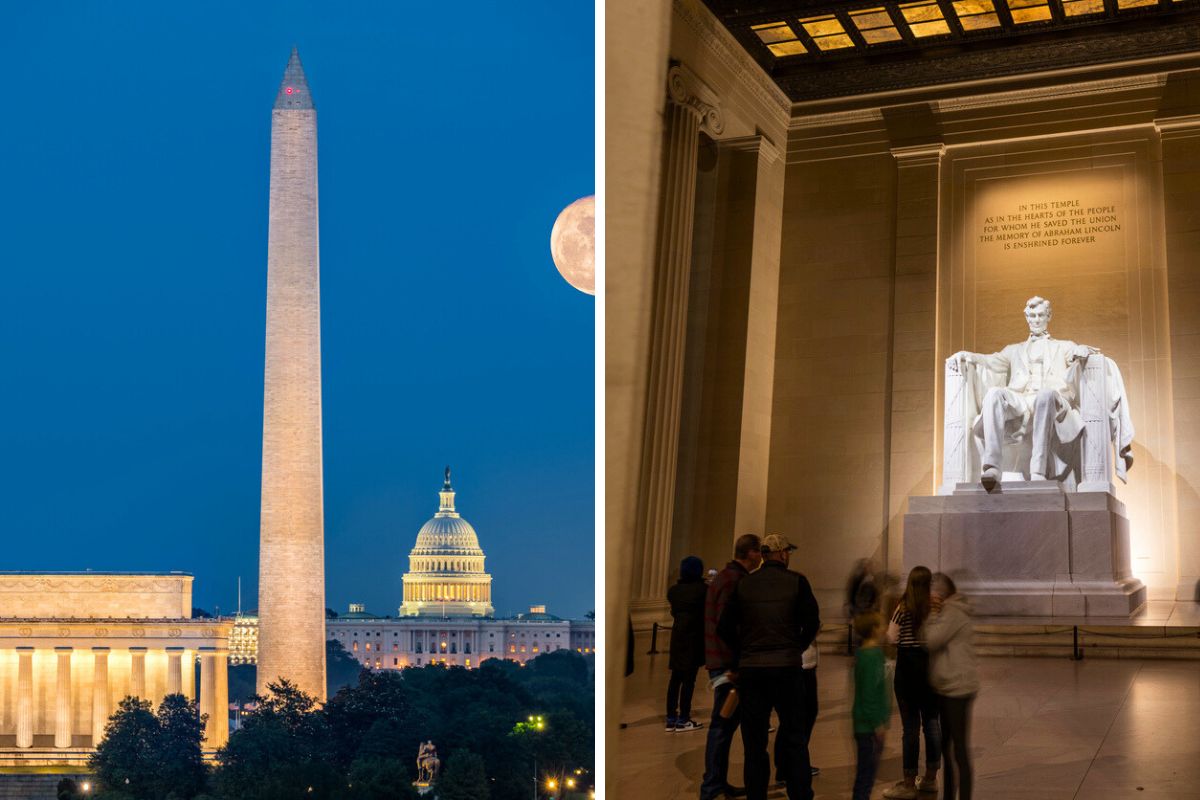 Private Washington DC Night City Tour with Stops at 6 Top Sites