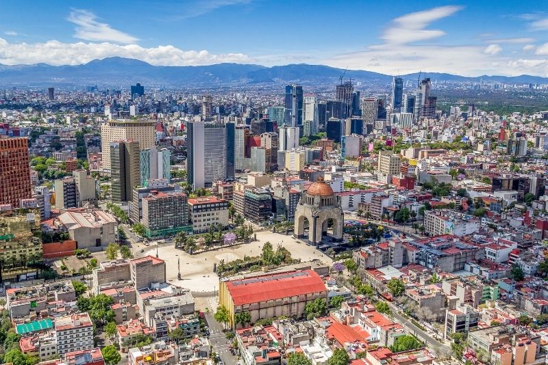 Disfruta de la mejor vista de la Ciudad De México desde el Ángel de la  Independencia