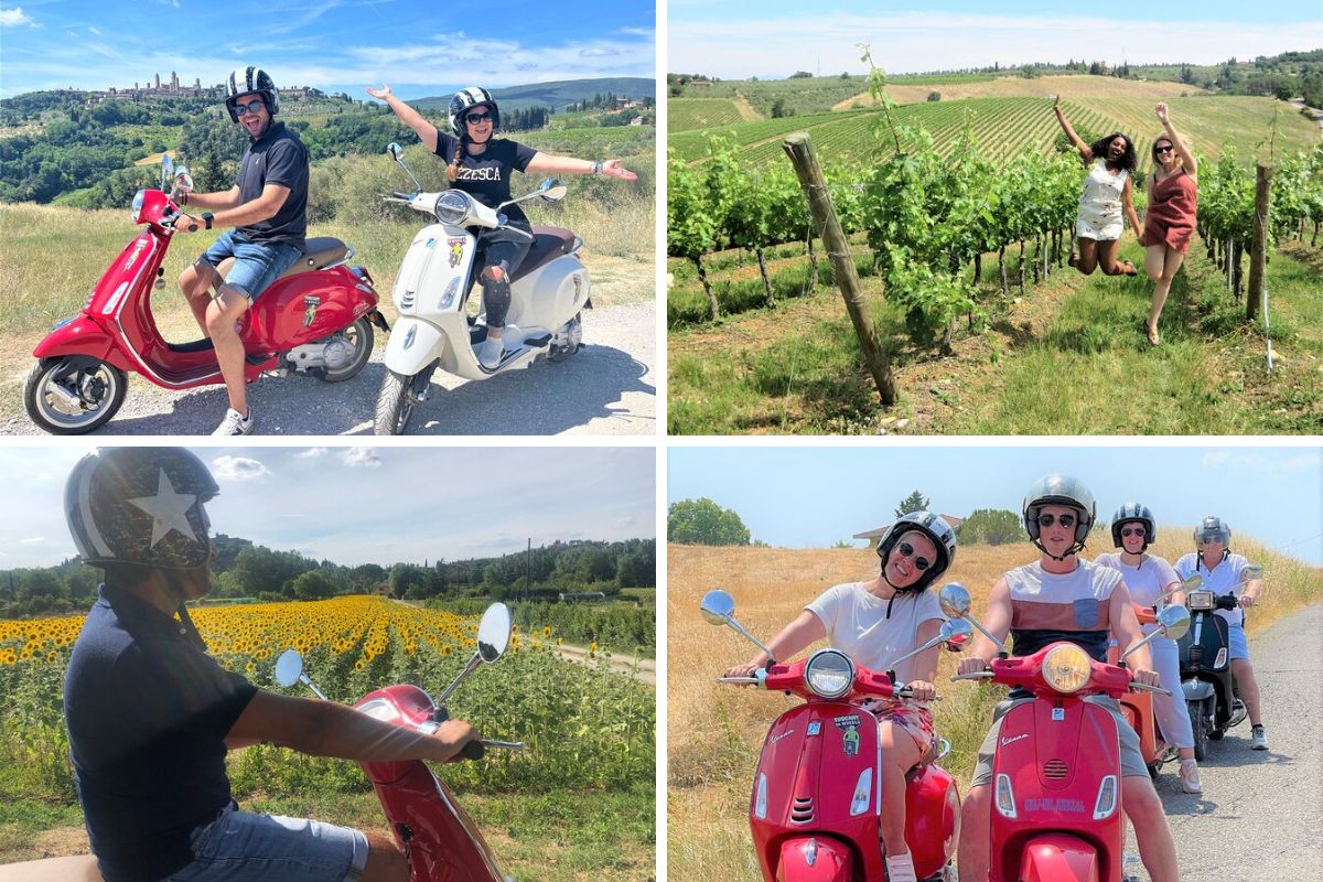 All-inclusive Tuscany Vespa tour in Chianti from Florence