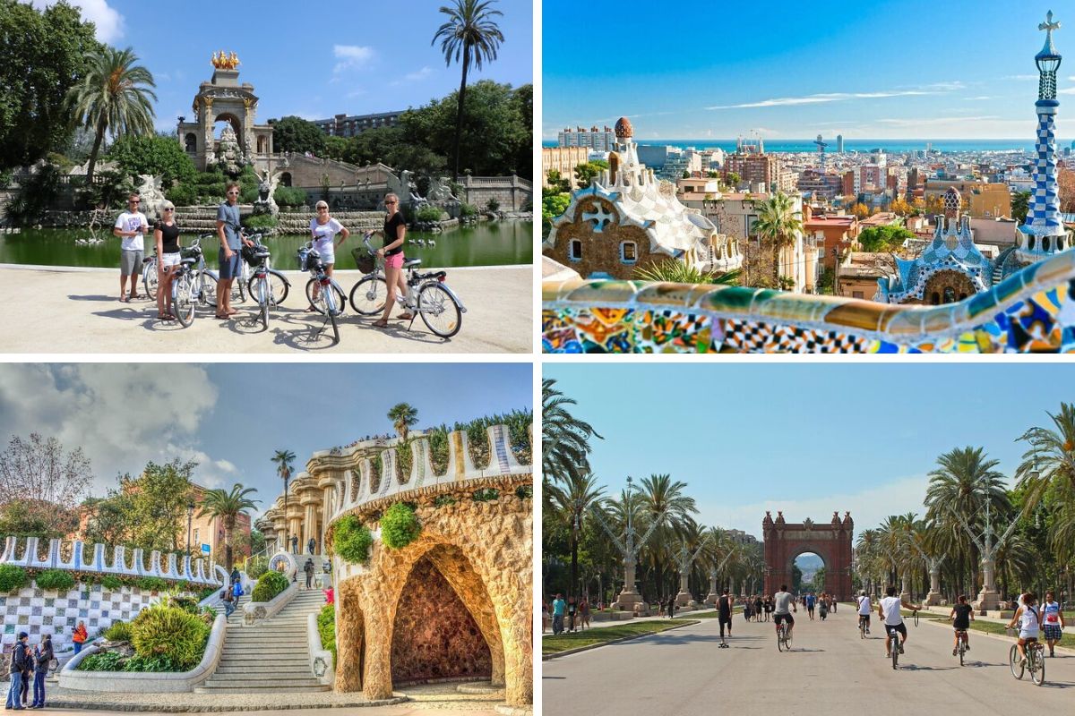 E-Bike Barcelona Highlights & Park Guell in Small Group