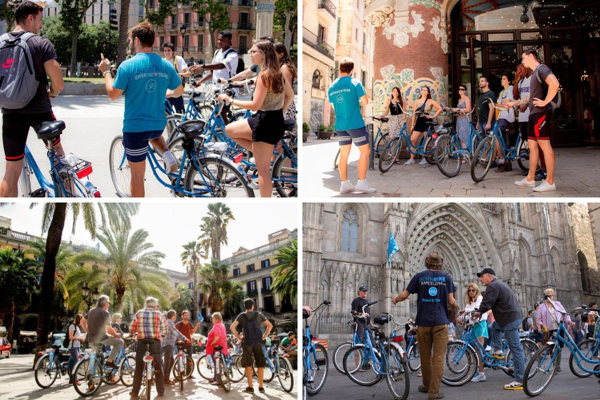 Historical and Modernist Bike Tour Barcelona