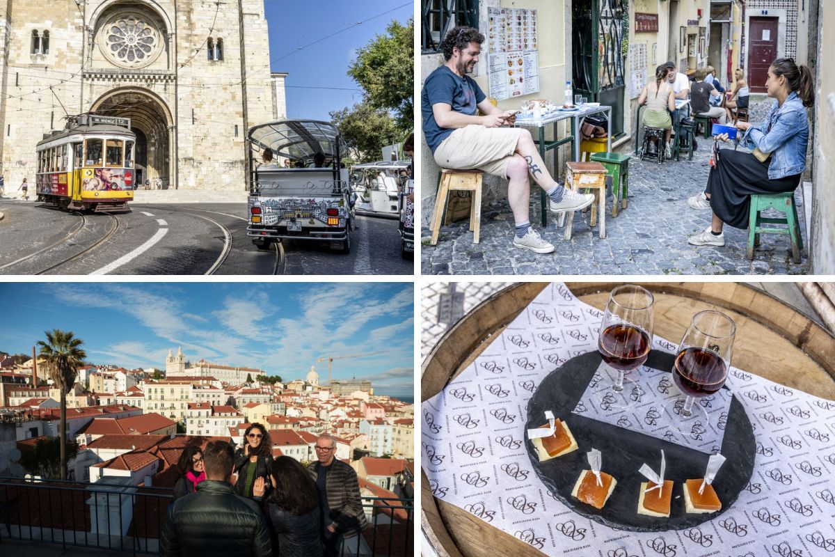 Lisbon: Food Tasting Tour by Electric Tuk Tuk with 4 Stops