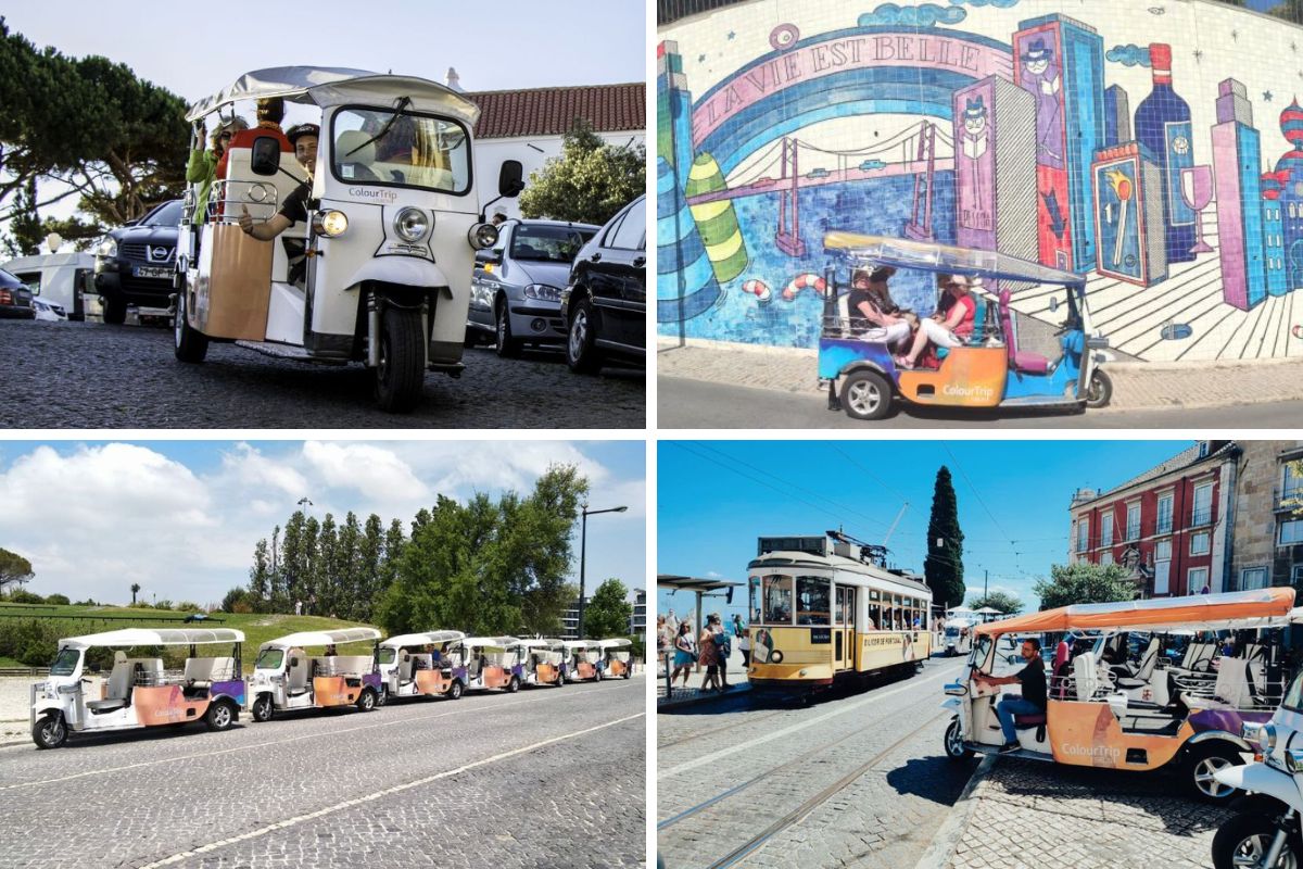 Lisbon: Panoramic Historical Sightseeing Tour by Tuk Tuk