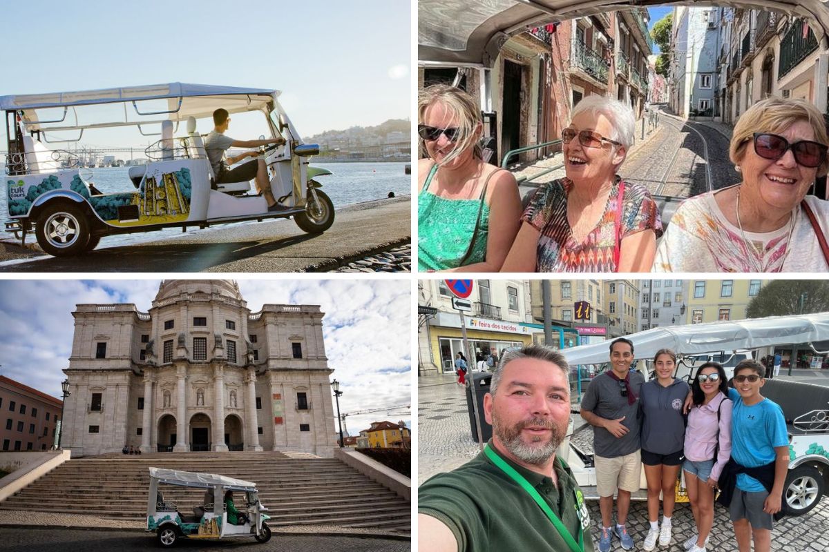 Original half-day Lisbon Eco Tuk Tour