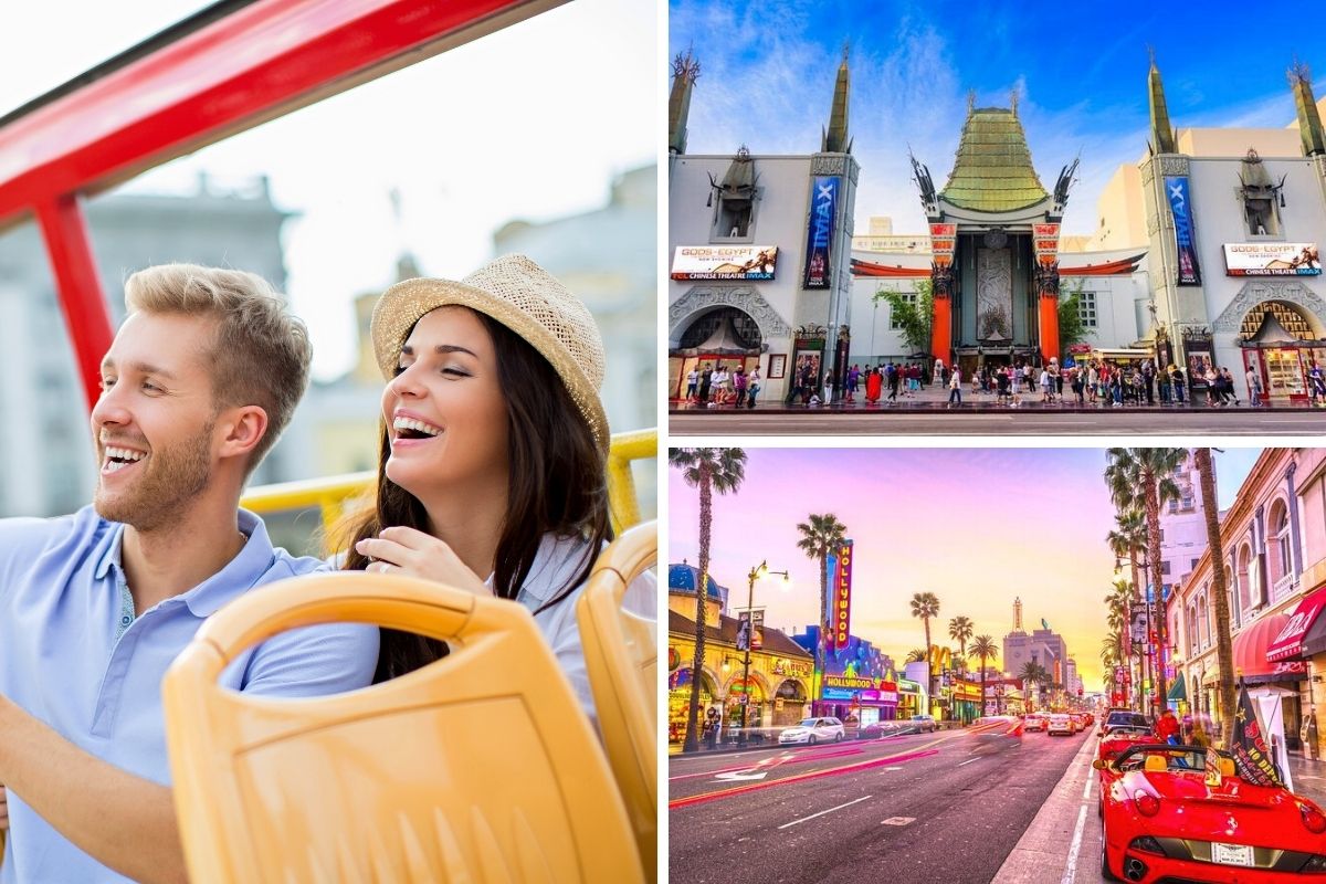 2-Hour Hollywood, West Hollywood and Beverly Hills Open Bus Tour
