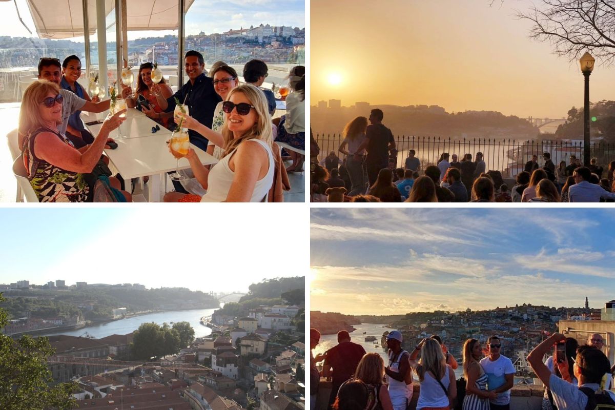 Sunset Walking Tour & Rooftop Port Wine Tasting