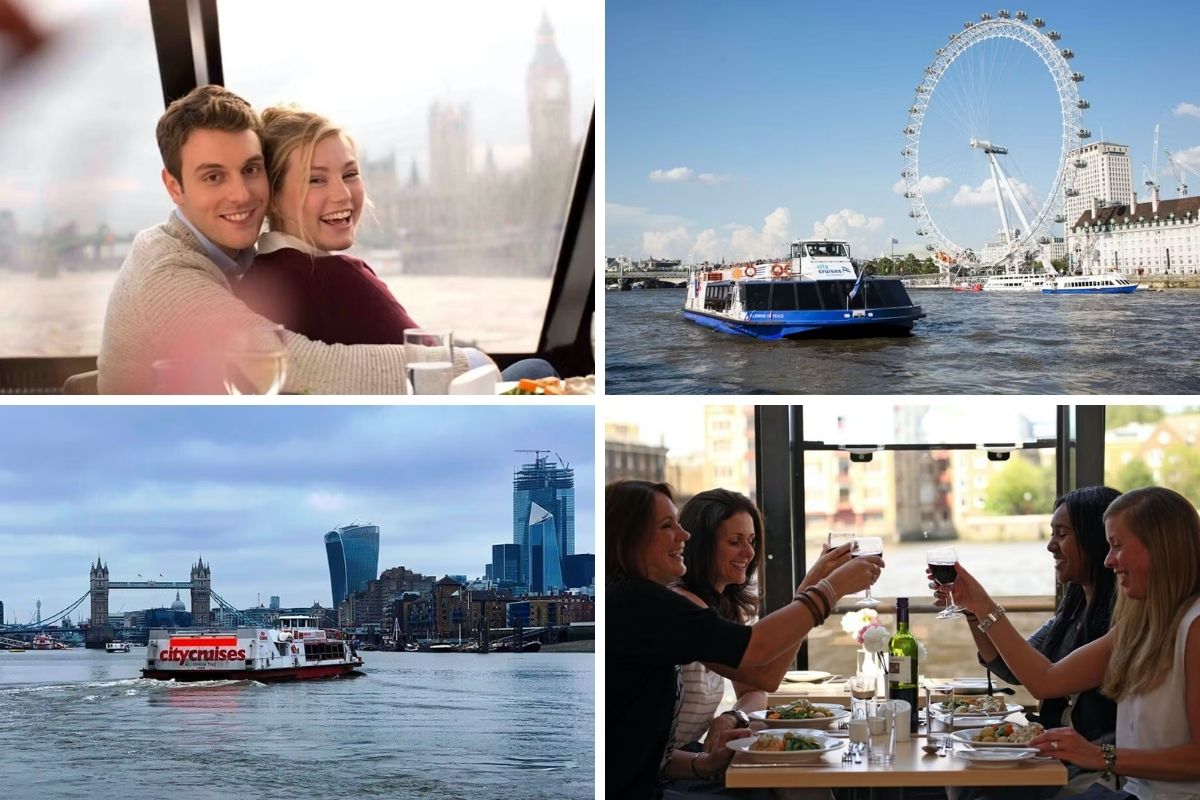 Thames River lunch cruise by City Experiences