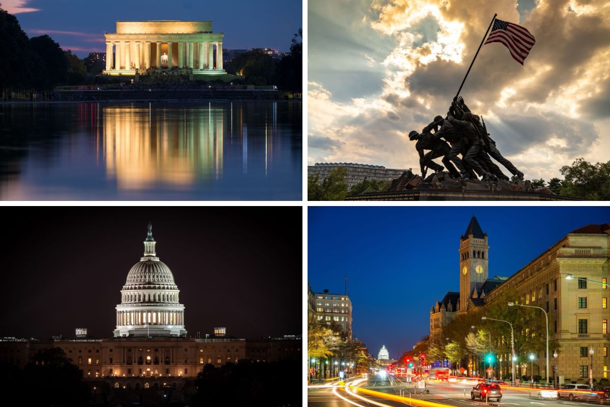 DC_ Monuments and Memorials Night Tour by Open-Top Bus