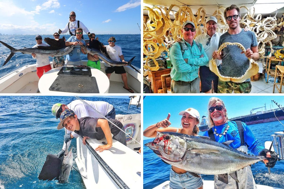 Deep Sea Fishing Charter with Captain Mark the Shark