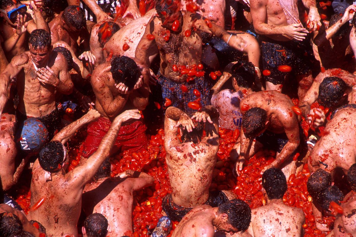 La Tomatina Festival, Buñol, Spain
