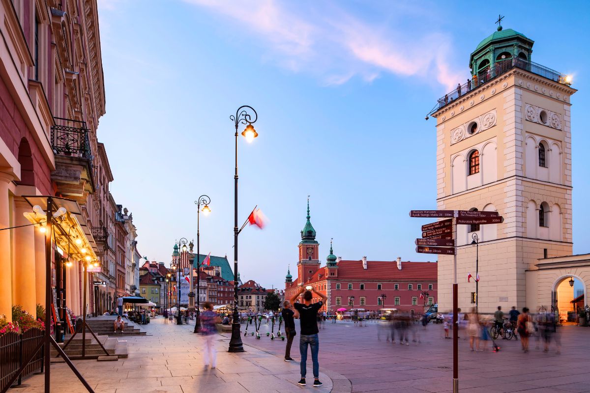 Old town, Warsaw, Poland