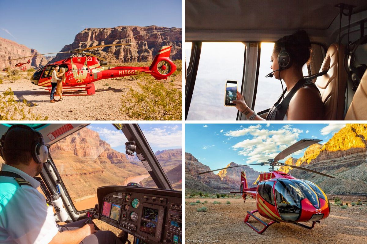 Best helicopter tours that land in the Grand Canyon