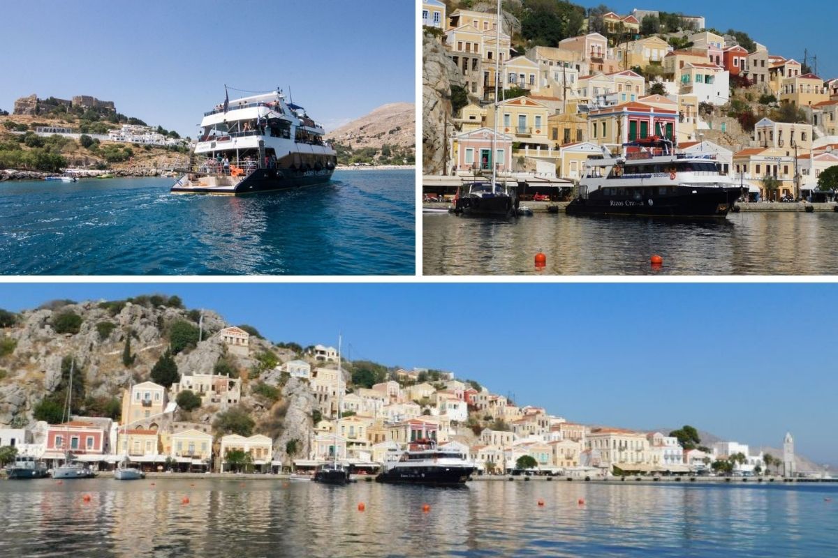 Boat Trip to Symi Island and St Marina Bay by Rizos Cruises