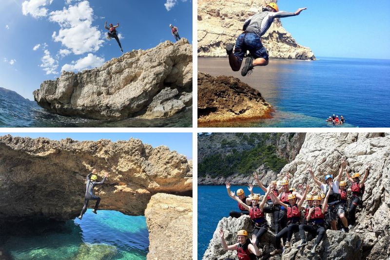 Coasteering in Palma de Mallorca