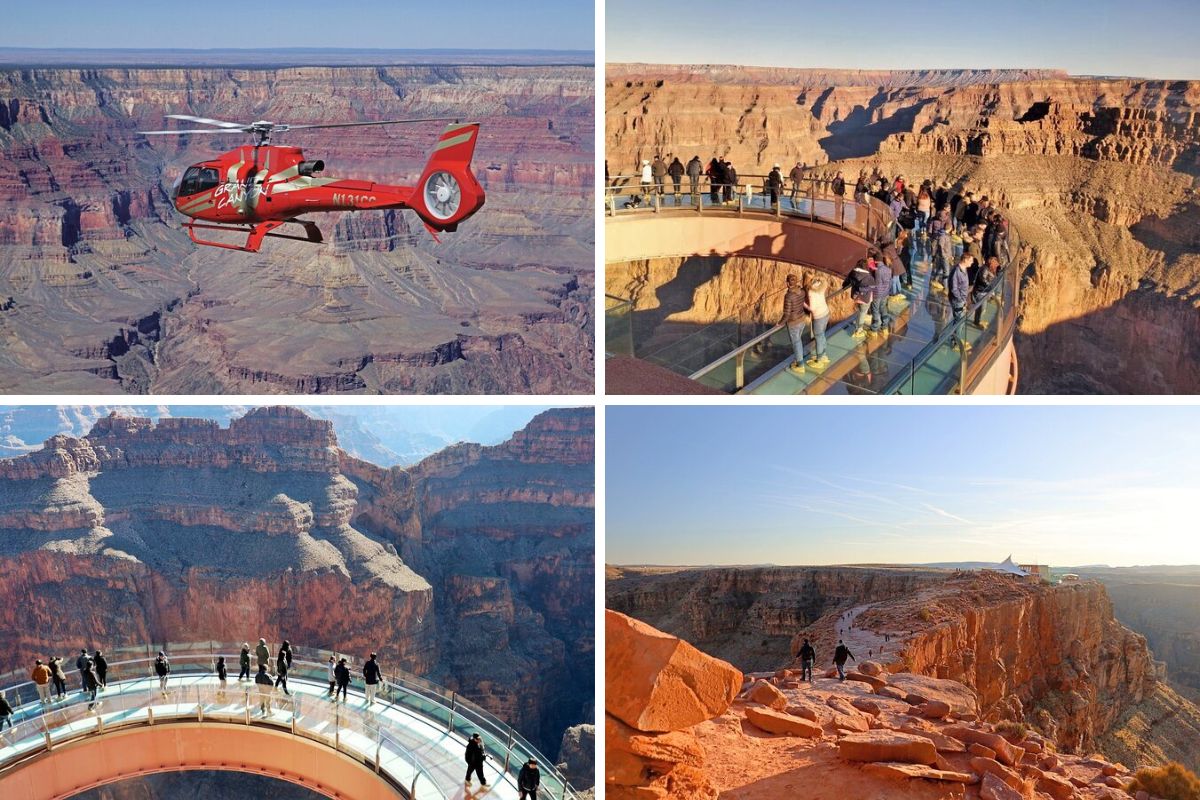 Grand Canyon West Helicopter Tour from Las Vegas with Optional Skywalk