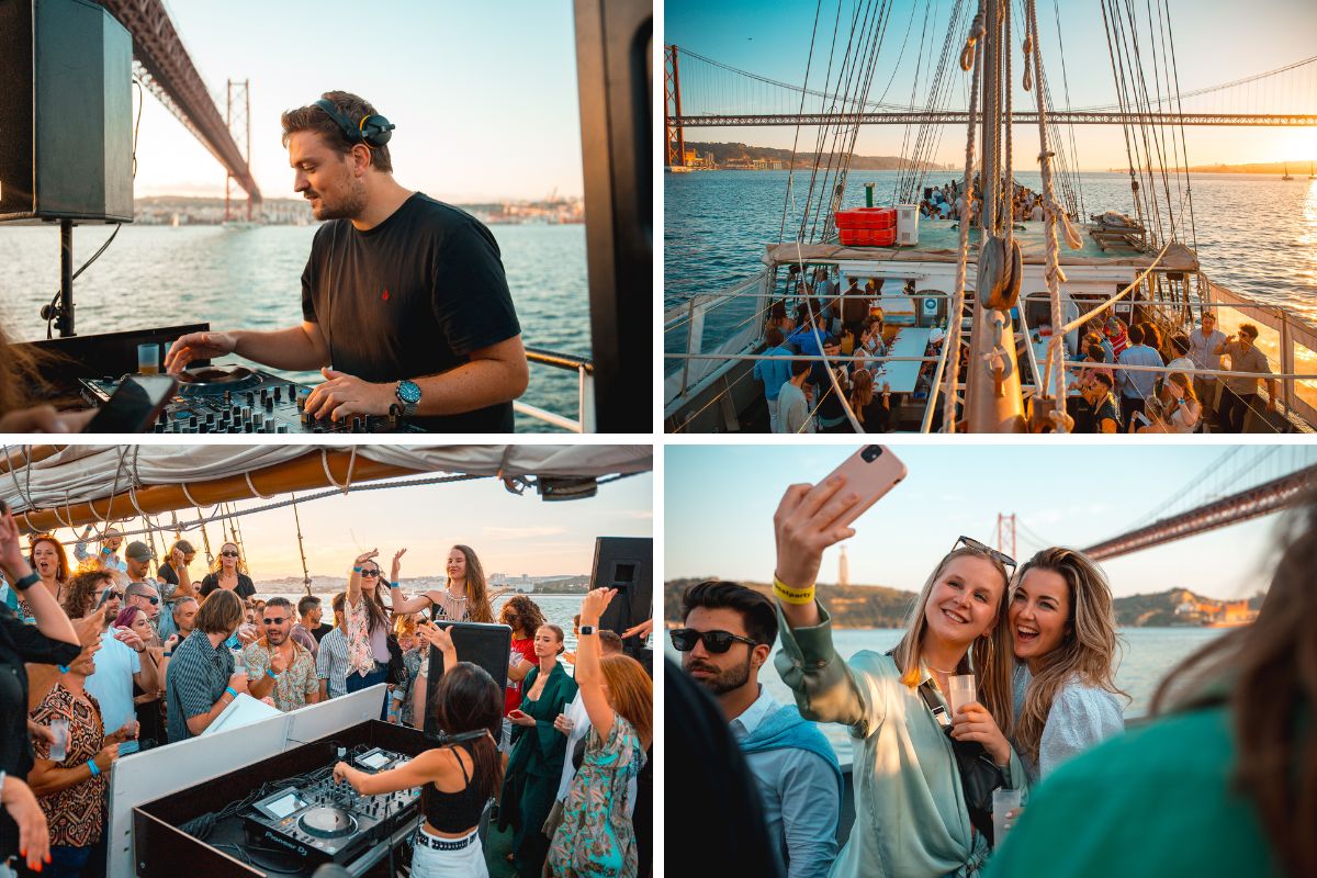 Lisbon Boat Party