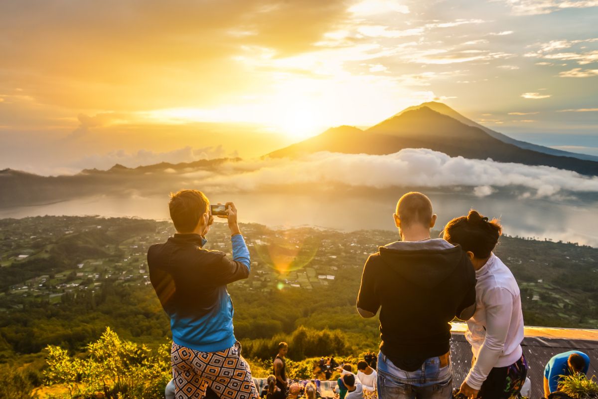 Mount Batur in Bali