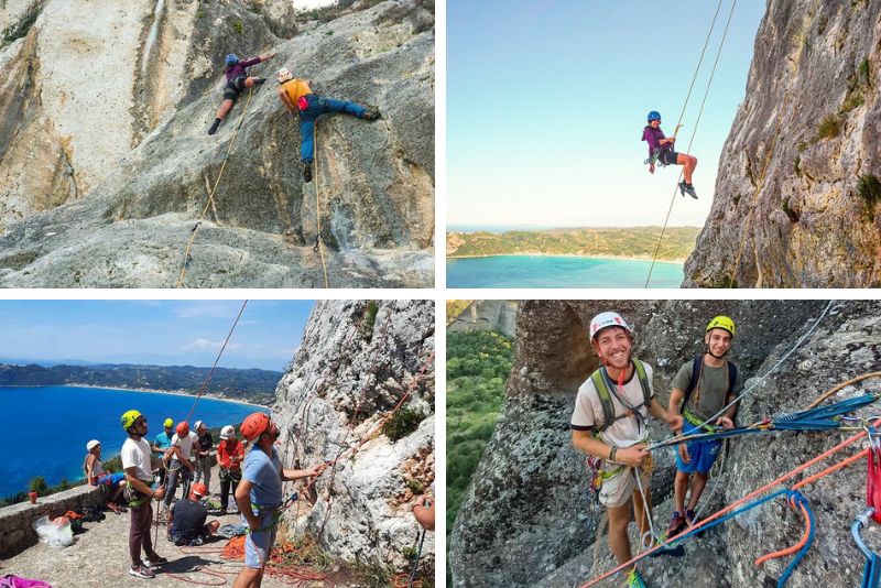 Rock Climbing Experience in Corfu