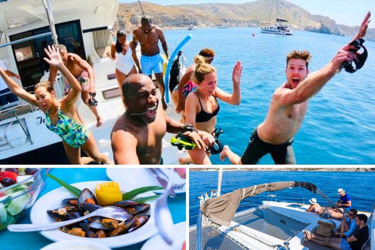 Santorini Caldera Gold Sunset Cruise by Caldera Yachting Santorini