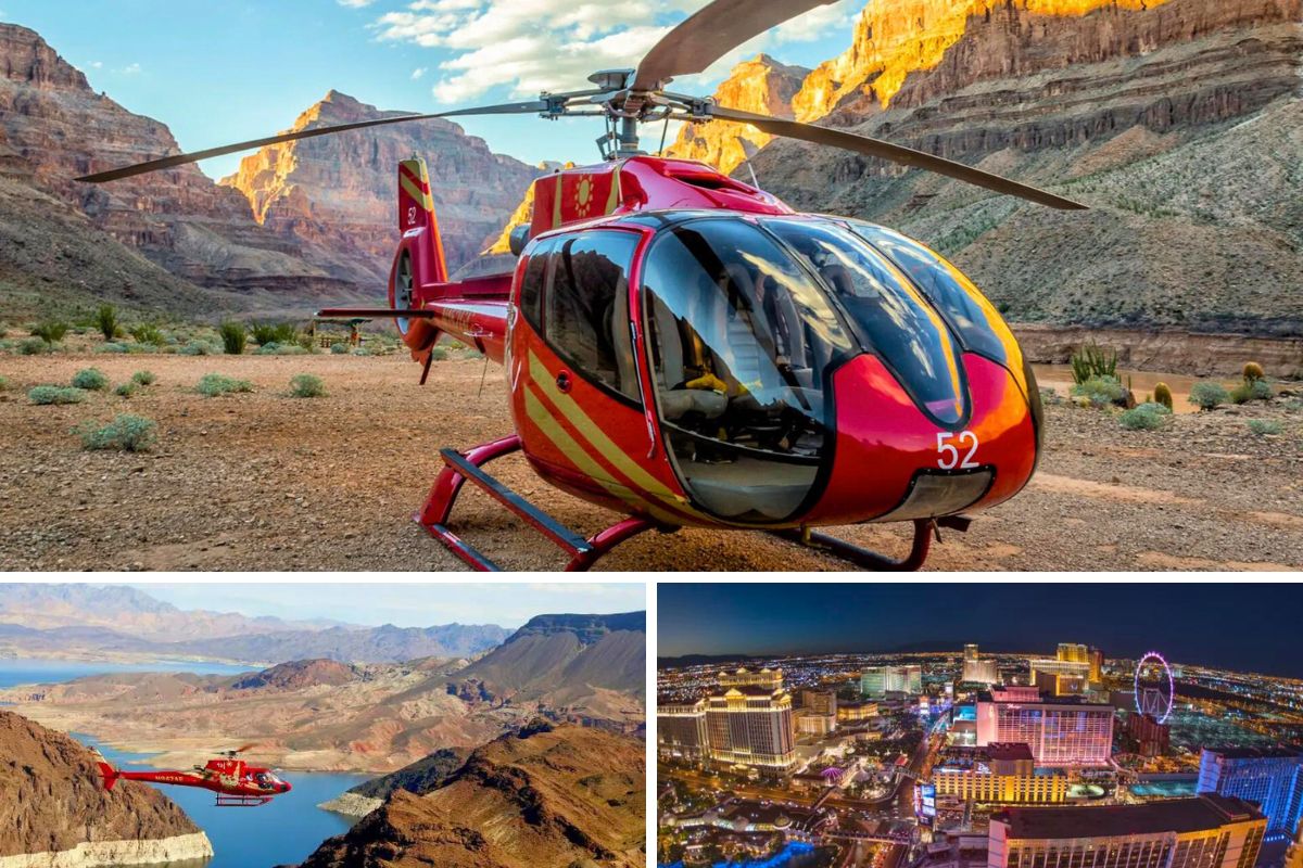 Sunset Landing and LV Strip Helicopter Tour