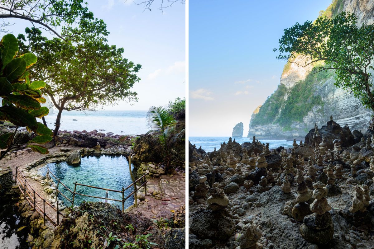 Tembeling Beach and Forest in Nusa Penida, Indonesia