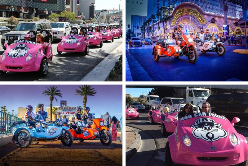 Vintage Sidecar tour in Las Vegas