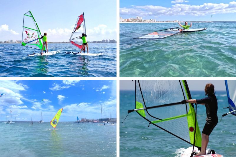 Windsurfing in Palma de Mallorca