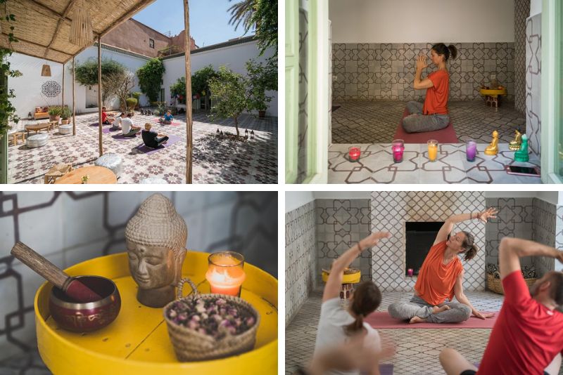 Yoga in Marrakesh